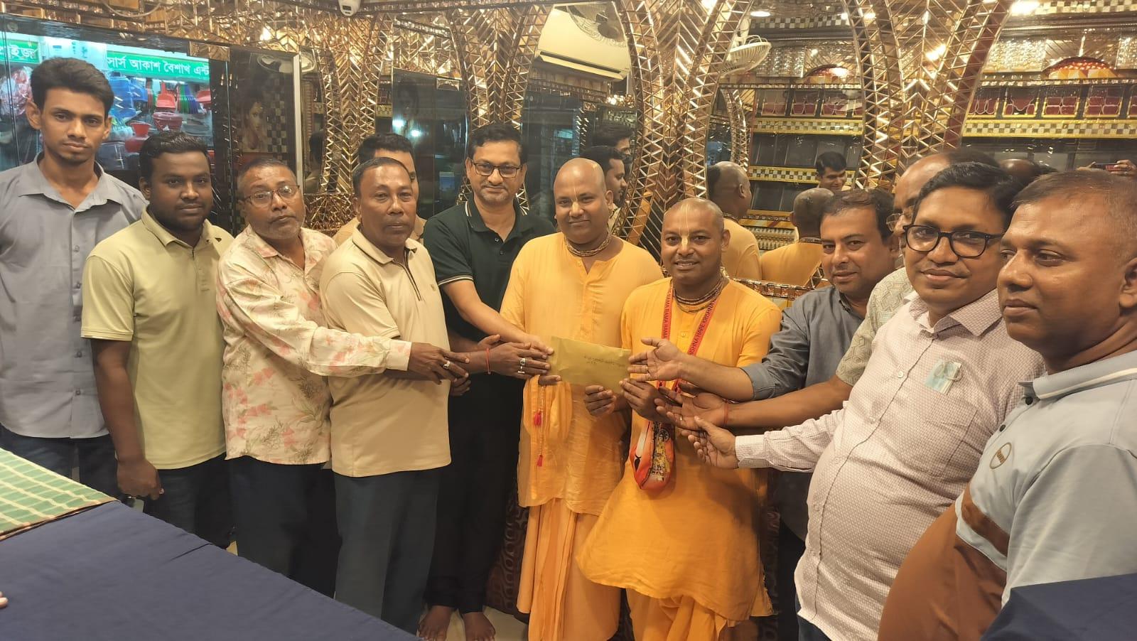 "মানুষ মানুষের জন্য": বান্দরবানে বন্যার্তদের পাশে একজোট সনাতনী সমাজ